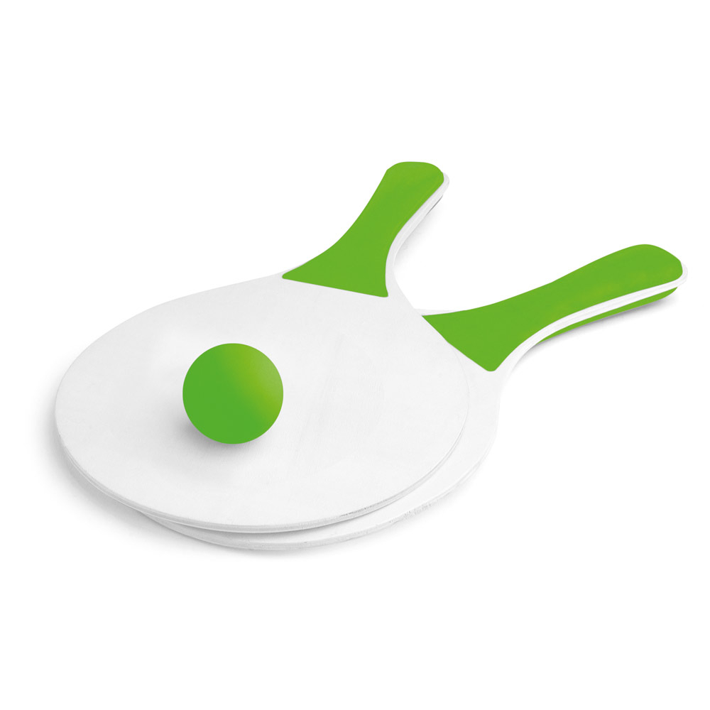 Raquettes de plage promotionnelles Vert Clair